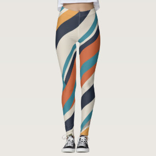Leggings Lignes contrastées