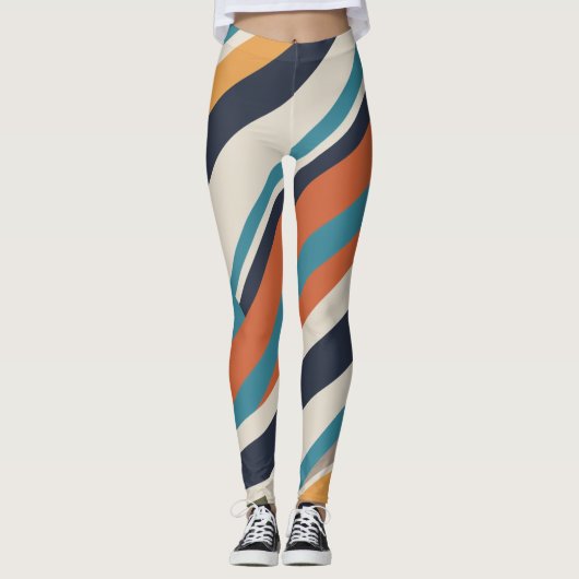 Leggings Lignes contrastées (Devant)