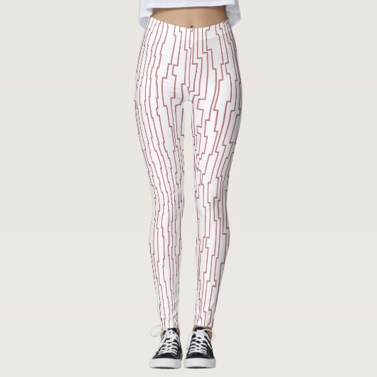 Leggings Lignes de circuit (Devant)