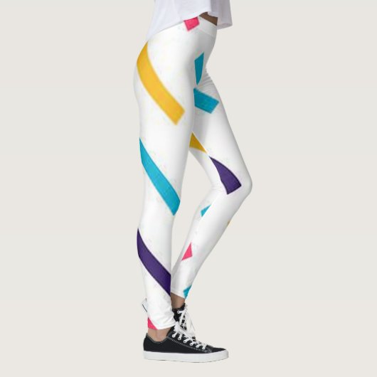 Leggings Lignes de couleur (Droite)