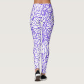 Leggings Lignes de Patton pour Violet  (Dos)
