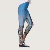Leggings Lignes de quai de marine (Droite)