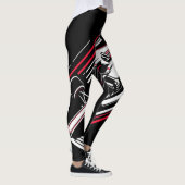 Leggings Lignes de vitesse de voiture de course de formule (Droite)