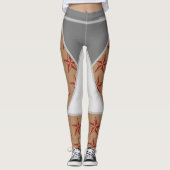 Leggings Lignes d'étoiles (Devant)