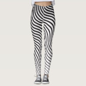 Leggings Lignes d'onde magique, (Devant)