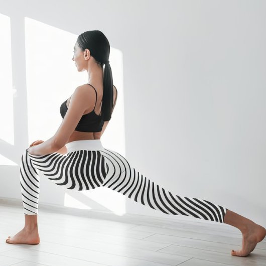 Leggings Lignes d'onde magique,