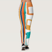 Leggings Lignes et rectangles (Dos)