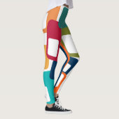 Leggings Lignes et rectangles (Droite)