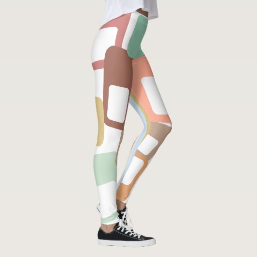 Leggings Lignes et rectangles (Droite)