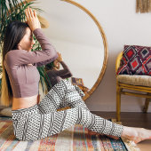 Leggings lignes géométriques simples