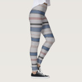 Leggings Lignes horizontales graphiques avec couleur person (Droite)