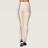 Leggings Lignes minces élégantes et orangées (Dos)