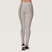 Leggings Lignes minces lumineuses Brown (Dos)