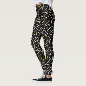 Leggings Lignes Motif 4 (Gauche)