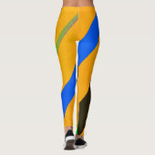 Leggings Lignes orange (Dos)