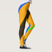 Leggings Lignes orange (Droite)