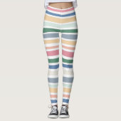 Leggings Lignes tracées à la main (Devant)