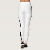 Leggings Ligue de Justice | Aquaman Pose Noir Pop Art (Dos)