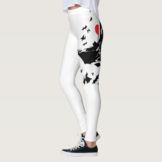 Leggings Ligue de Justice | Batman dans le nuage de chauves (Gauche)