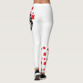 Leggings Ligue de Justice | Cyborg Digital Noir Pop Art (Dos)