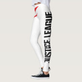 Leggings Ligue de Justice | Flash Running Noir Pop Art (Gauche)