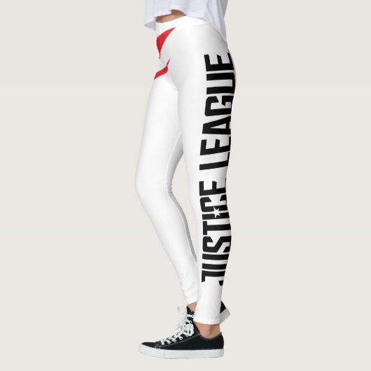 Leggings Ligue de Justice | Flash Running Noir Pop Art (Gauche)