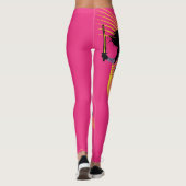 Leggings Ligue de Justice | Wonder Woman Icon Silhouette (Dos)