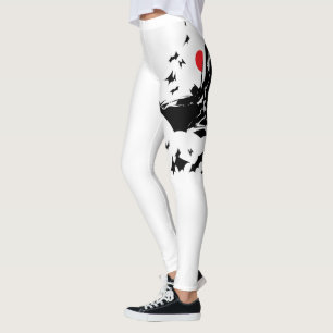 Leggings Ligue de la justice  Batman dans Cloud of Bats Pop