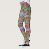 Leggings Lilac Avec Fleurs et Grandes Couleurs (Gauche)