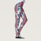 Leggings Lilac en rose et bleu (Droite)