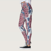 Leggings Lilac en rose et bleu (Gauche)