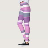 Leggings Lilac rayures (Gauche)