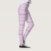 Leggings Lilac, rose, zigzag (Droite)