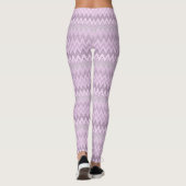 Leggings Lilac, rose, zigzag (Dos)