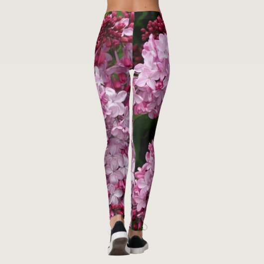 Leggings lilas (Dos)