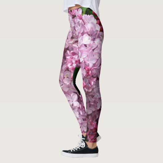 Leggings lilas (Gauche)