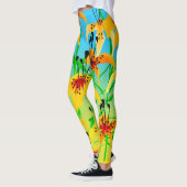 Leggings Lilies de tigre (Gauche)