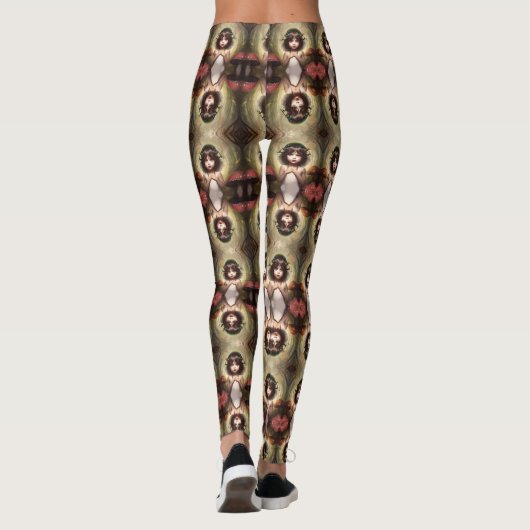 Leggings Lilly whimsical mushroom fairy (Dos)