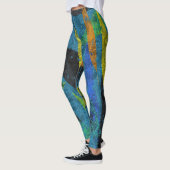 Leggings Lilo - Coutouts turquoise (Gauche)