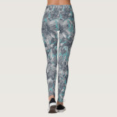 Leggings lily indigo turquoise (Dos)