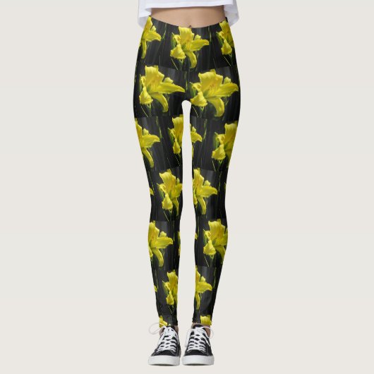 Leggings Lily jaune (Devant)
