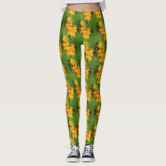 Leggings Lily of the Incas (Devant)