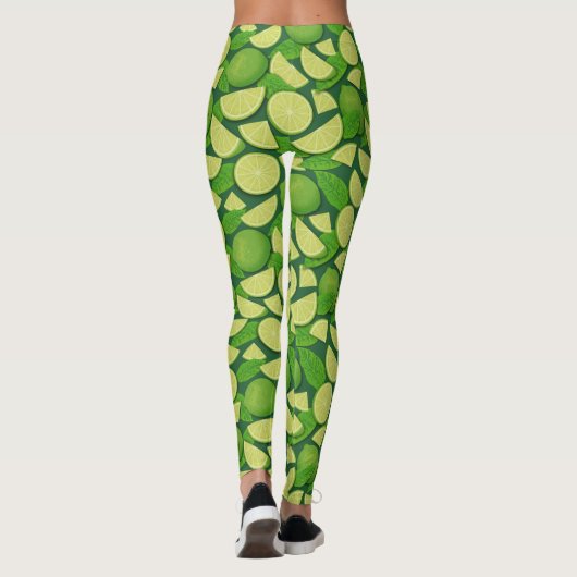Leggings Lime (Dos)