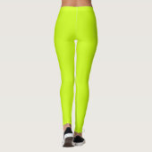 Leggings Lime arctique (couleur unie) (Dos)