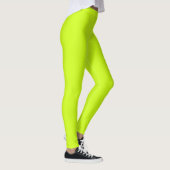 Leggings Lime arctique (couleur unie) (Droite)