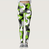 LEGGINGS LIME CAMO (Devant)