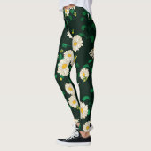 Leggings L'imitation du dessin d'enfant brodé. (Gauche)