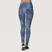 Leggings Limite de l'Abstrait Memphis (Dos)