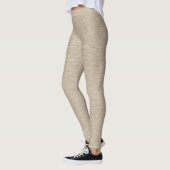 Leggings Lin naturel intemporel (Gauche)