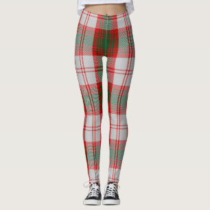 Leggings Lindsay Robe Clan Tartan Plaid Motif